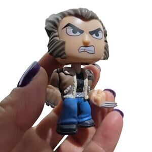 Wolverine Street Clothes Logan Marvel X-Men Funko Mystery Mini Bobblehead MMB1